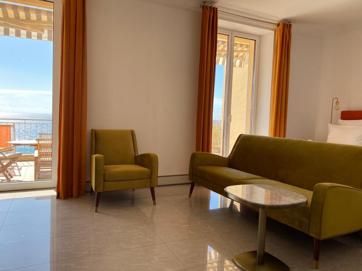 Villa L'Ensoleillee Vue Panoramique Mer, 250 M De La Plage Et Du Centre Ville マントン エクステリア 写真